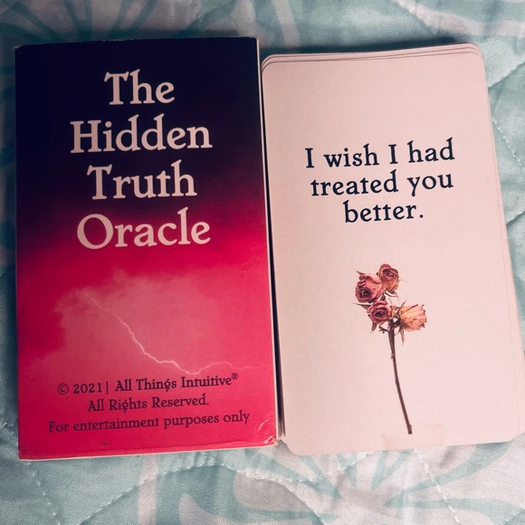 Hidden Truth Oracle Card Deck EUC - Picture 5 of 5